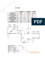 Design of Vertical Drop: Design Data Units Description U/S Side D/S Side