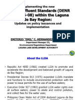 General Effluent Standards (DENR DAO 2016-08) Within The Laguna de Bay Region