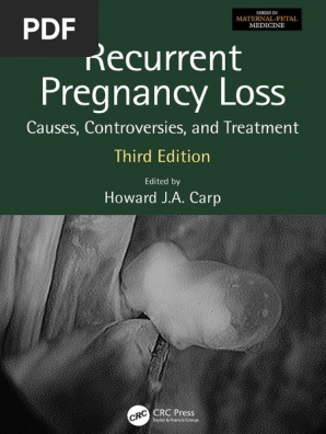 Pdf Miscarriage Incidence Epidemiology