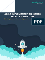 Agile Implementation Issues Faced by Startups