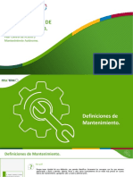 Fundamentos de mantenimiento autónomo (CA/MA