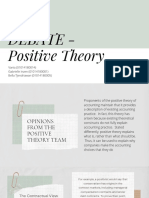 DEBATE - POSITIVE THEORY (1)