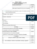 Matière: Anglais. Corrigé Du Sujet de La Session Principale 2018 (Sections Scientifiques) A-Reading Comprehension 12 Marks