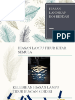 Hiasan Landskap Kos Rendah