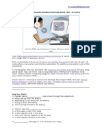 TOEFL Structure Test 1 Answers