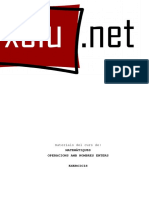 Quaderns Matematiques Operacions Amb Enters PDF