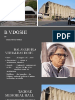 B V Doshi