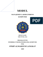 MODUL Manajemen Lab Komputer