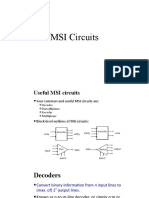 Lecture 9 - MSI Circuits