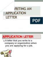 Media Pembelajaran Materi Application Letter
