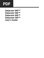 Datacolor 500 Manual PDF