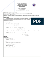 LAS No. 15 (Addition of Polynomials).docx