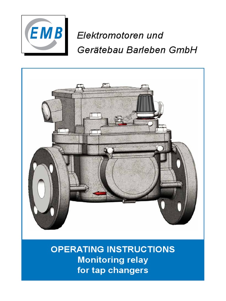 Tap Changer Relay Installation Guide | PDF | Tap (Valve) | Electrical ...