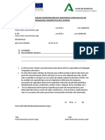 Modelo Autorización Familia Ser Atendido Por El PT Del Centro