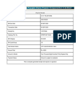 PSPCL Receipt For Ac Txnid INT2009047606409