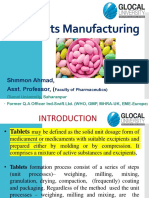 NEW Tablet Manufacturing Process PDF