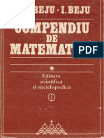 Compendiu de Matematica - Beju (1983) PDF