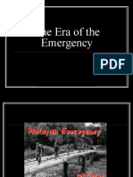 1.5 Era of Emergency