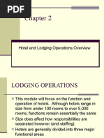  Lodging Operations