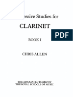 Chris Allen - Progressive Studies For Clarinete - Part 1 e 2