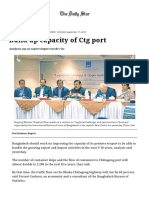 Build Up Capacity of CTG Port