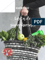 Lista de Supermercado PDF