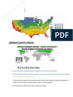 Cold Zone: Siberian Climatic Region