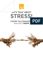 Stress!: Let'S "Talk" About