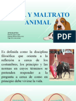 Etica y Maltrato Animal