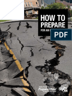 How To Prepare For An Earthquake