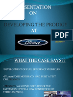 Presentation ON: Developing The Prodigy