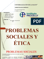 PROBLEMAS SOCIALES Y ÉTICA