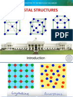 Crystal Structures: Indian Institute of Technology Roorkee