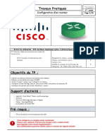 TP Sur La Configuration Routeur