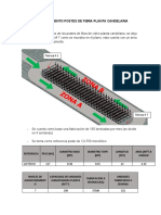 Almacenamiento Postes de Fibra Planta Candelaria