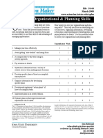 Assessing Organizational & Planning Skills: File C6-64 March 2008 WWW - Extension.iastate - Edu/agdm
