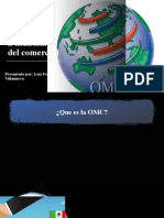 OMC (Organización Mundial Del Comercio)