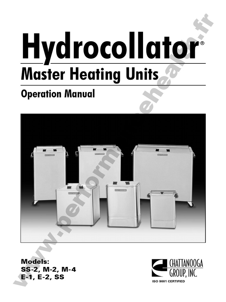 744 HydrocollatorManuel PDF Rust Thermostat