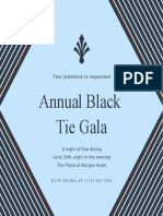 Annual Black Tie Gala June 20th RSVP Now