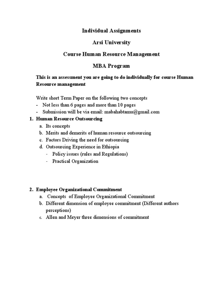 Individual Assignments | PDF | Career & Growth | Computers