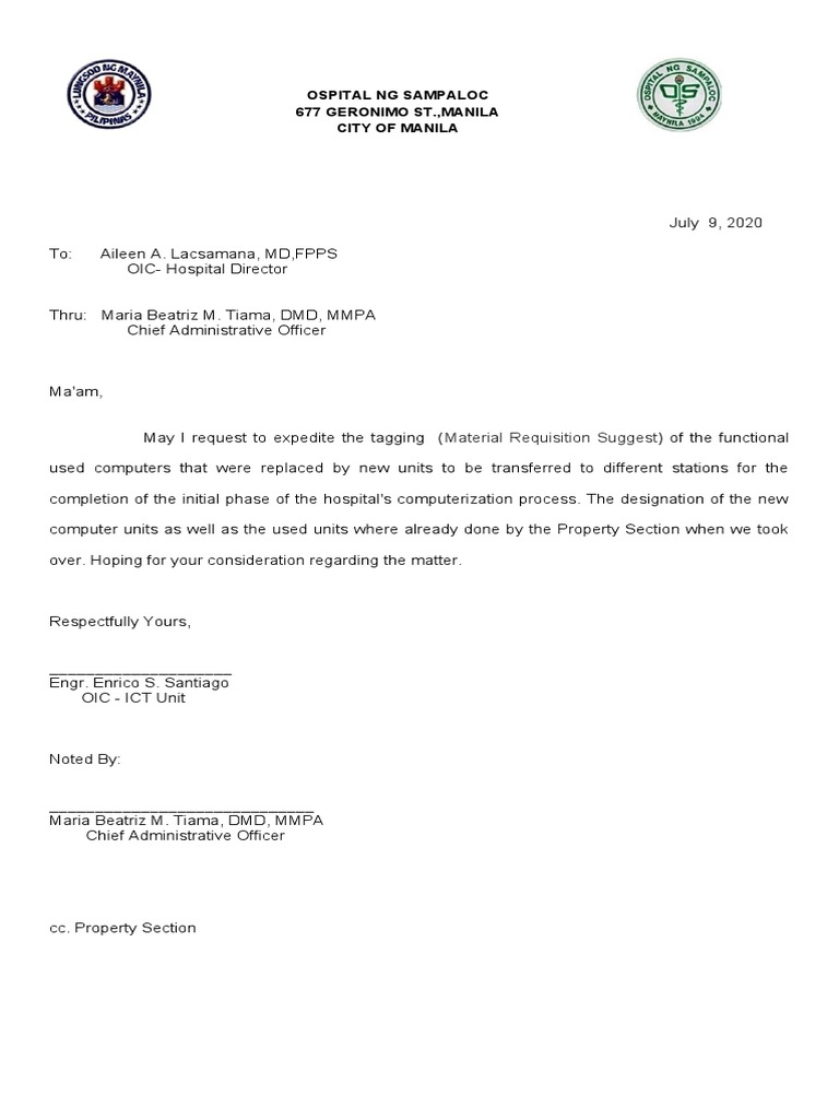 Ospital Ng Sampaloc Logo Manila Opens Free Walk In COVID 19 Testing