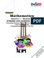 Mathematics: Quarter 1 - Module 2: Number and Number Sense