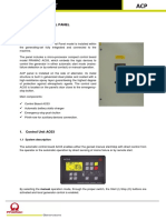 Automatic Control Panel: 1.1 System Description