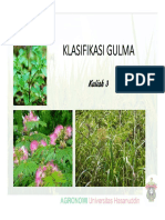 Kuliah3 Klasifikasi-Gulma PPT PDF