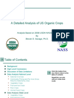 A Detailed Analysis of US Organic Crops