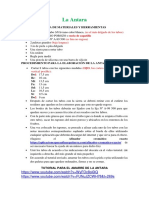 Instructivo para Construir Instrumentos Musicales