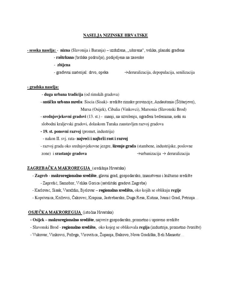 Naselja NH - pl-1 PDF | PDF