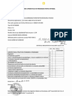 FISA DE AVIZARE optional CLS 5