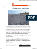 Ed. 110 - Mai-2006 - Selagem Asfáltica de Fissuras de Pavimentos