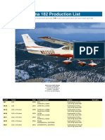 Cessna 182 Production List: Home 140 150 152 162 170 172 175 177 180 185 188 195 205 206 207 208 210 305